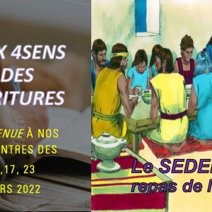 21-22/14 SEDER, repas de la liberté