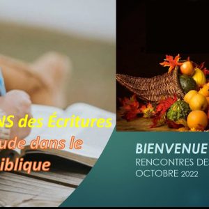 22-23/03 La gratitude dans le monde biblique